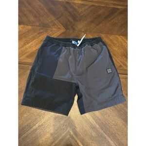 Undefeated Mens Colorblock Mesh Lined Shorts Black Grey XL Streetwear‎ |V1